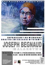  Amerykanin Joseph Begnaud wystawi swoje obrazy w Przasnyszu