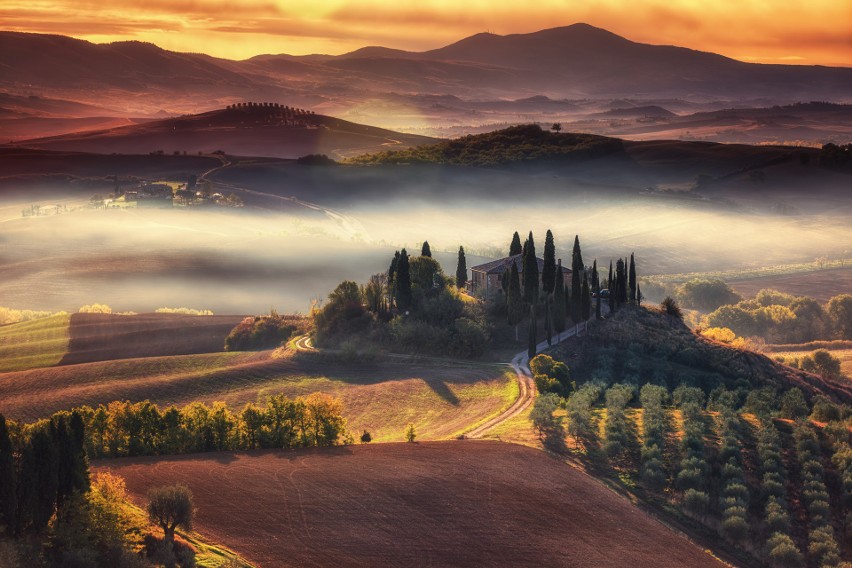 Niepowtarzalne krajobrazy Toskanii, które zachwycają swoją...