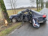Śmiertelny wypadek na drodze Stanomino - Białogard. Nie żyje matka i dziecko 7.03.2020