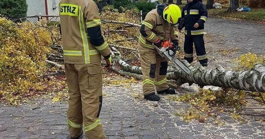 Jednostka OSP Czaplinek została zadysponowana do...