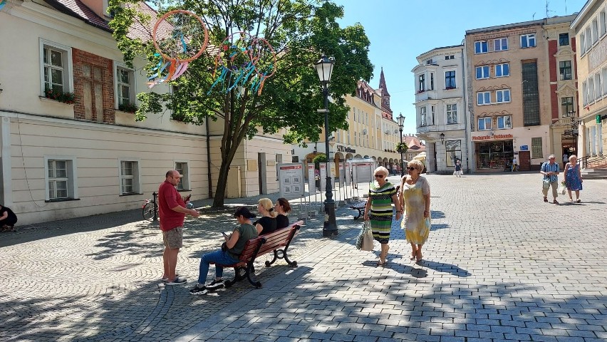 Łapacze snów na zielonogórskiej starówce