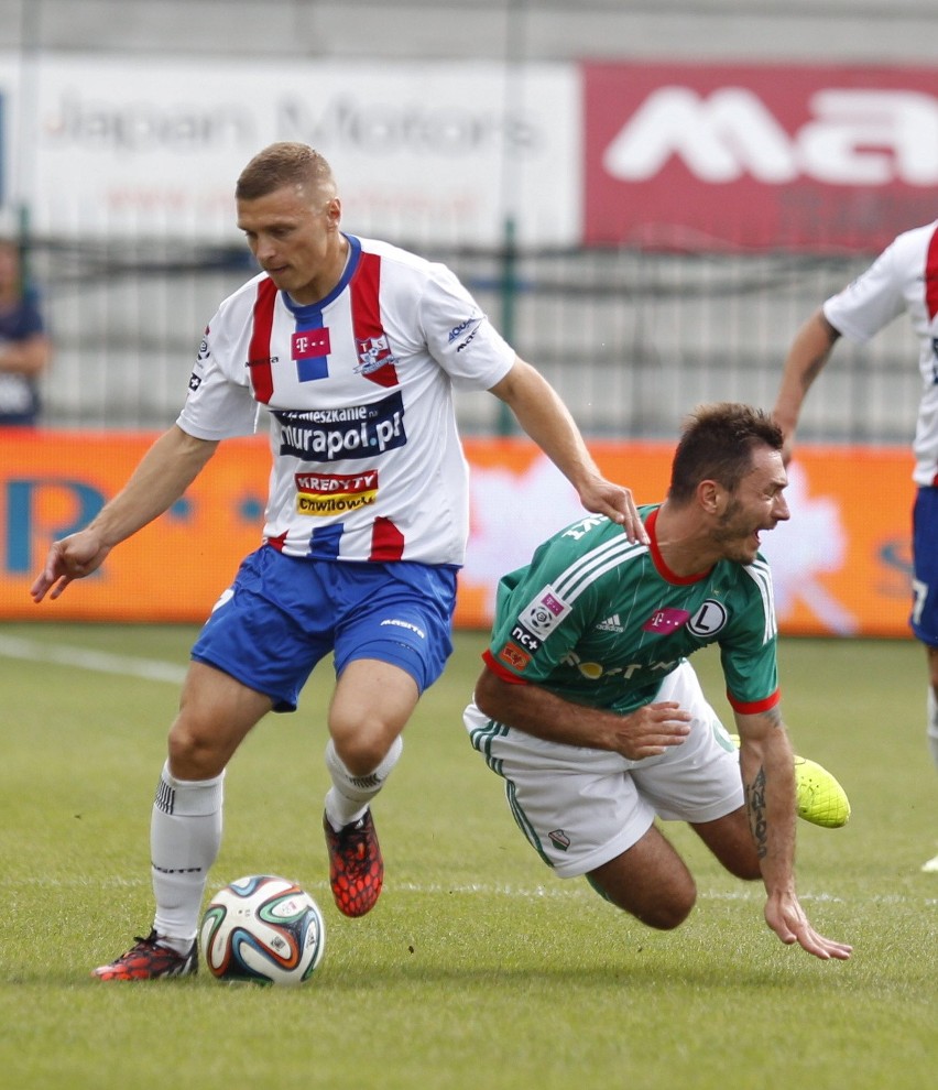 Podbeskidzie - Legia 2:1 Górale zagrali po zbójnicku, zabrali punkty bogatym