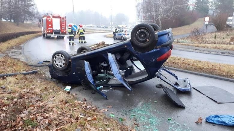 Na drodze łączącej ul. Ofiar Katynia z ul. Krakowską w...