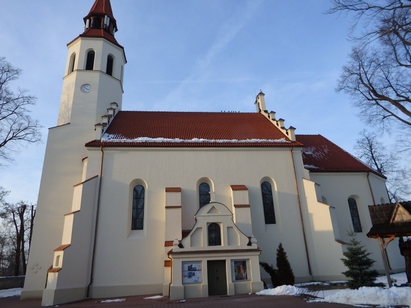 Trwa remont prezbiterium kościoła św. Stanisława Biskupa i Męczennika w Rzgowie 