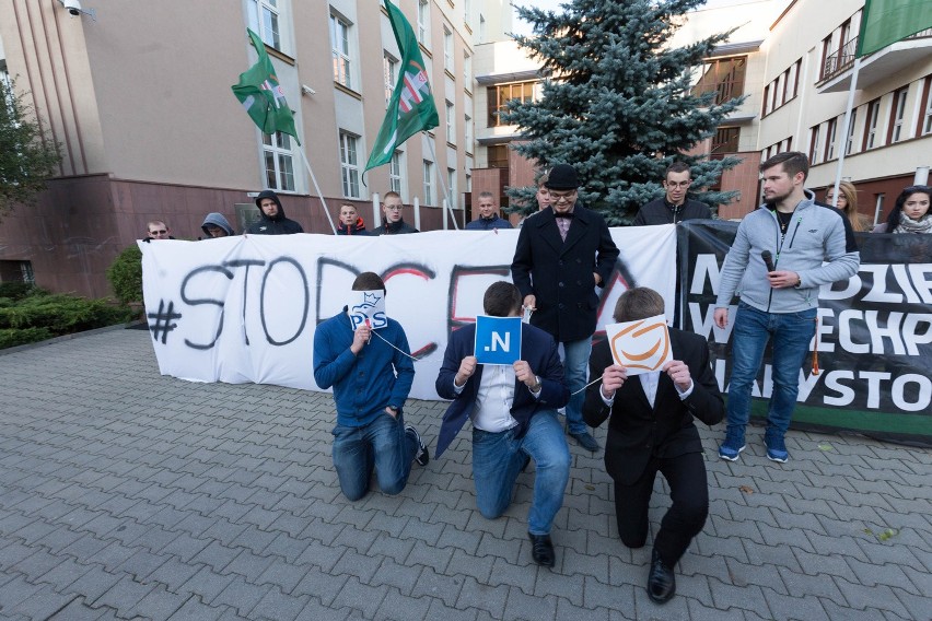 Stop CETA w Białymstoku
