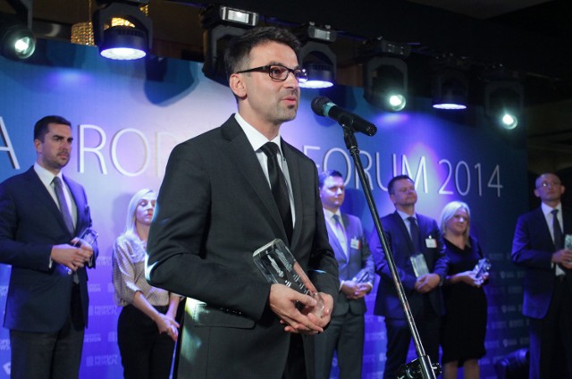 Echo Investment zostało Deweloperem 2014 Roku Wyróżnienie dla najlepszego dewelopera odebrał na gali w warszawie Artur Langner, wiceprezes zarządu Echo Investment.