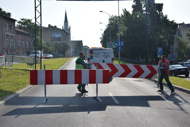 Wjazd w ulicę Walczaka został już zablokowany. Ruszył remont.