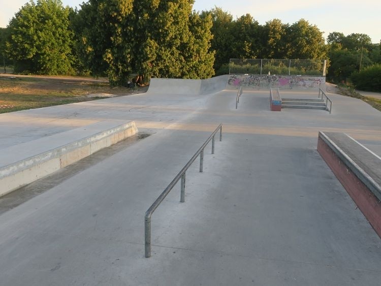 Skatepark na Górzyskowie jest częścią większego kompleksu...