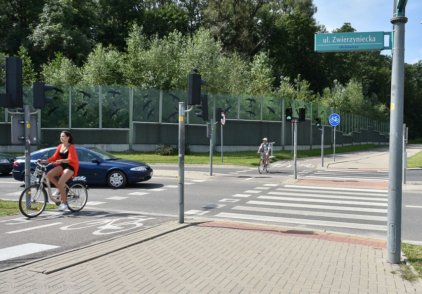 Droga dla rowerów na Zwierzynieckiej w Białymstoku będzie...