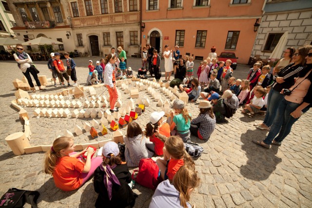 "Zaczarowany Lublin" to festiwal organizowany przez Lubelską Trasę Podziemną Teatru NN