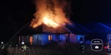Pożar domu jednorodzinnego we Włoszakowicach. W akcji jedenaście zastępów straży