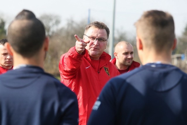 Czesław Michniewicz poprowadził dzisiaj pierwszy trening Pogoni Szczecin