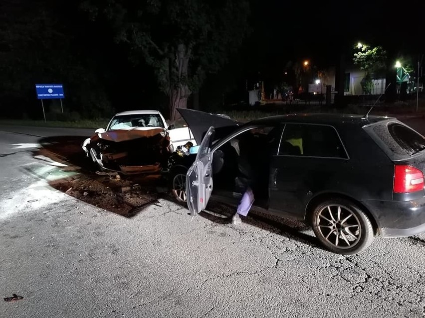 Wypadek w Namysłowie, ranne cztery osoby.