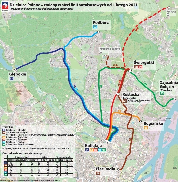 Szczecin. Nowa linia autobusowa pojedzie przez ulicę Hożą? Nowości komunikacyjne dla północnych osiedli 