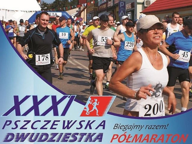 W najbliższą niedzielę w Pszczewie w powiecie międzyrzeckim rozegrany zostanie półmaraton Pszczewska Dwudziestka.