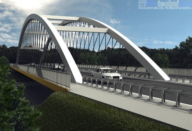 ZDW Katowice: W piątek rozpocznie się betonowanie mostu na Sole w Żywcu [WIZUALIZACJE]