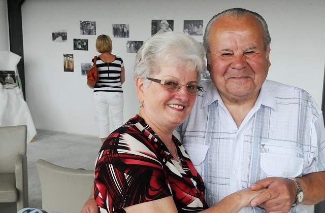 Danuta i Józef Budziwół poznali się w Polskiej Wełnie. - Jesteśmy już ze sobą 58 lat - przyznali szczęśliwi.