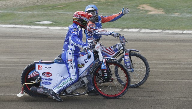 Greg Hancock i Luke Becker. Para na medal