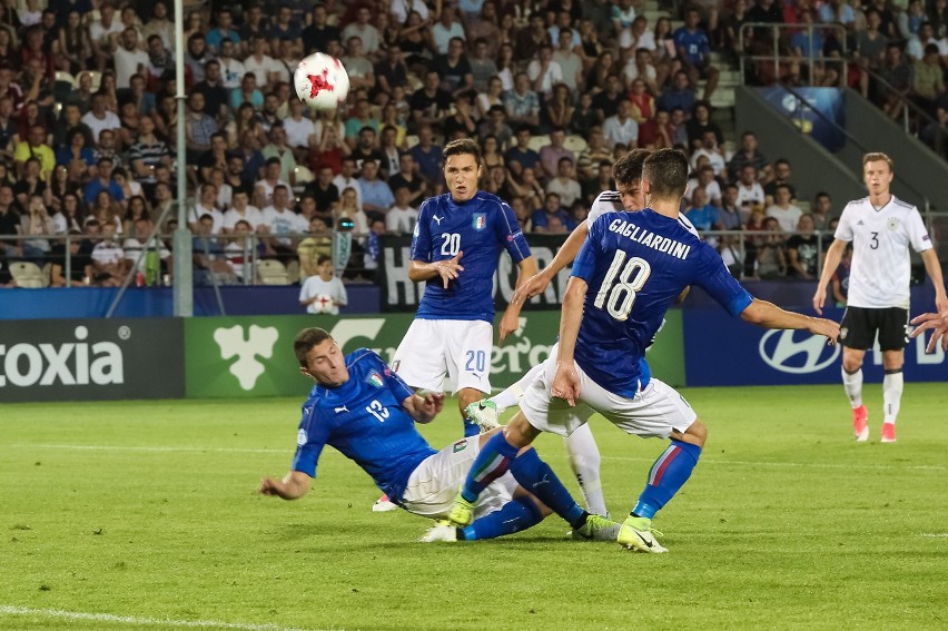 Mecz Euro U-21 Niemcy - Włochy w Krakowie