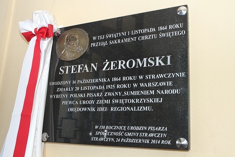 Rocznica urodzin Stefana Żeromskiego w Strawczynie