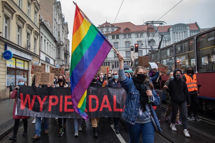 Strajk Kobiet Bydgoszcz nadal walczy o prawa człowieka.