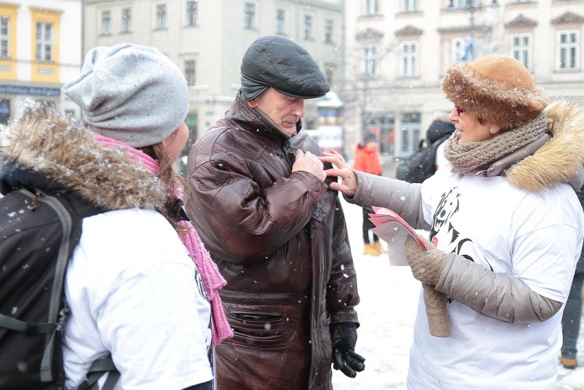 Wolontariusze WOŚP na ulicach Krakowa [ZDJĘCIA]