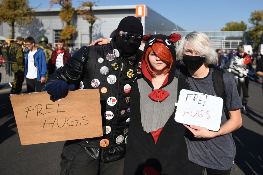 Cosplayerzy na Poznań Game Arena 2018....