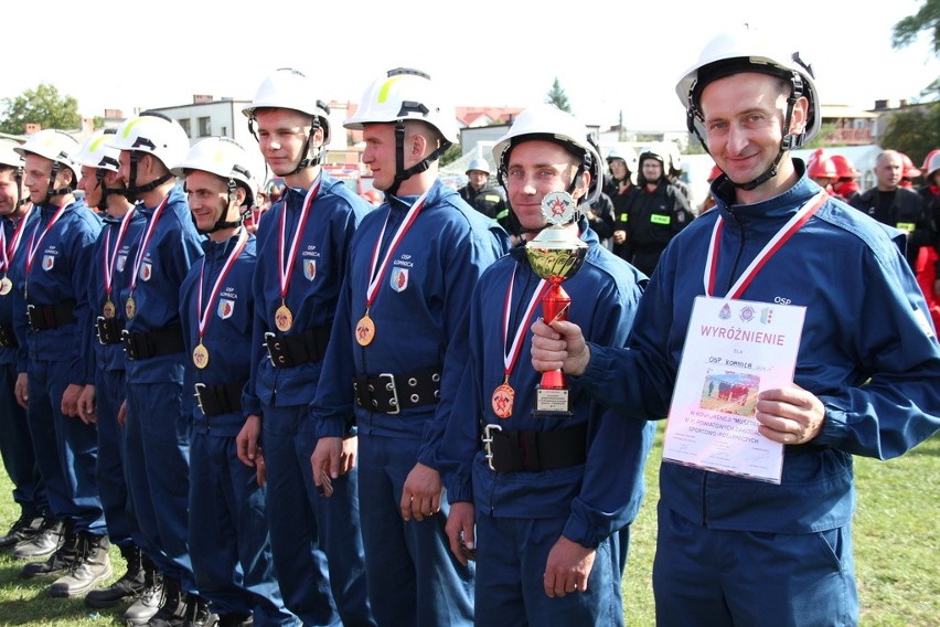 Powiatowe Zawody Sportowo-Pożarnicze w Gorzowie Śląskim.