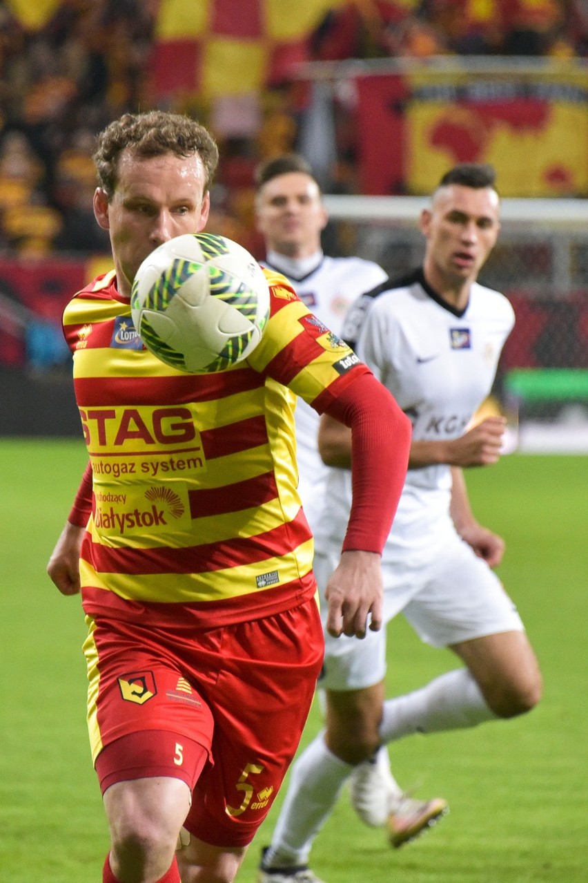 Mecz Jagiellonia Białystok - Zagłębie Lubin