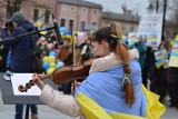 Dzień Solidarności z Ukrainą w Więcborku. W rocznicę wybuchu wojny [zdjęcia]