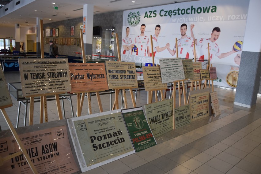 Mistrzostwa Polski w tenisie stołowym w Hali Sportowej Częstochowa ZDJĘCIA