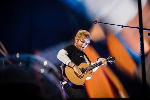 Ed Sheeran w Warszawie. Tłumy fanów na koncercie na Stadionie Narodowym [ZDJĘCIA]