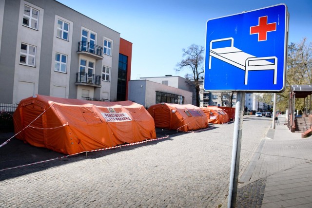 06.04.2020 torun szpital zakazny koronawirus fot. jacek smarz / polska press