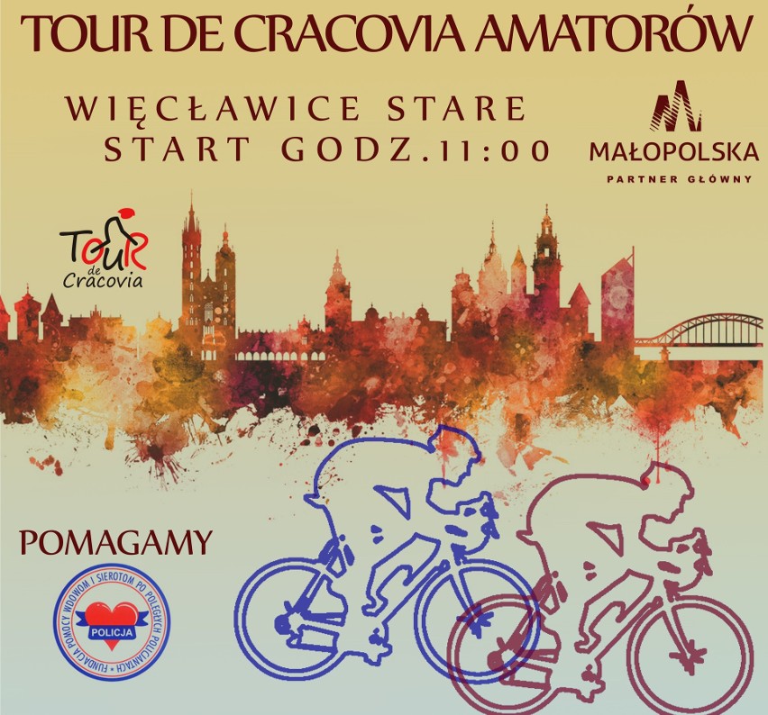 Tour de Cracovia Amatorów. Kolarze wracają na trasę wyścigu w Więcławicach