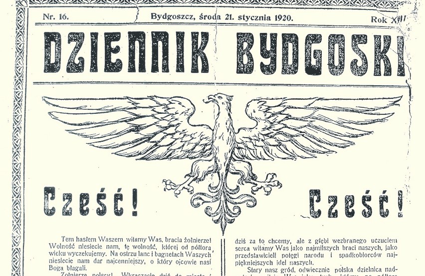 Siedem pokoleń bydgoszczan żyło pod pruskim panowaniem. 20 stycznia 1920 roku Bydgoszcz wracała do Macierzy