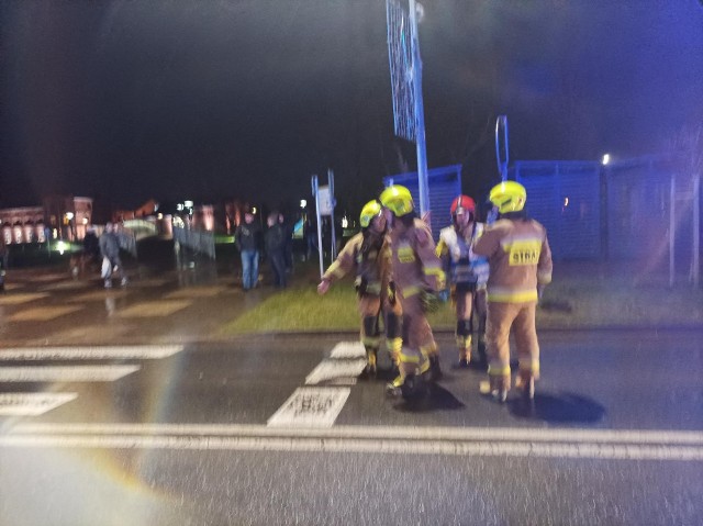 Potrącenie na przejściu dla pieszych na ul. Morskiej w Nowym Dworze Gdańskim