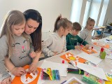 Zajęcia integracyjne dla dzieci z Ukrainy w Sędziszowie. Tematem były święta Wielkanocne. Zobacz zdjęcia i wideo 