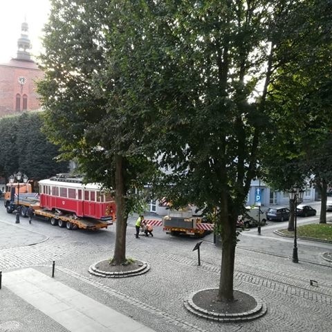 Zabytkowy tramwaj przypomina słupszczanom, że przed II wojną...