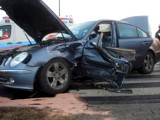 Wypadek na obwodnicy Lubartowa: Cztery osoby ranne (WIDEO)
