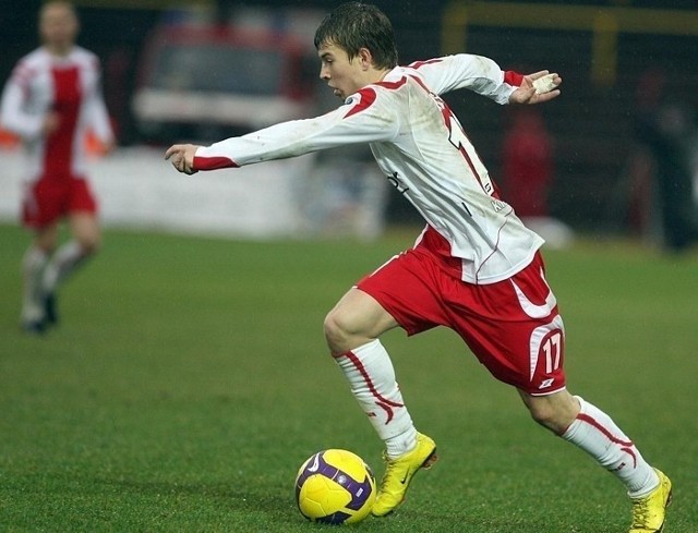 Jakub Kosecki zdobył dwa gole w meczu z GieKSą