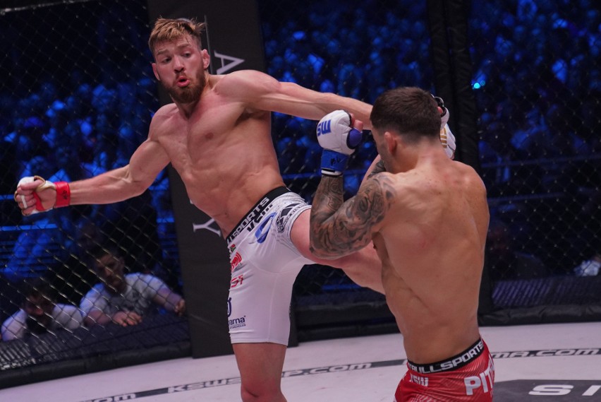 KSW 45. Michał Materla powalczy o pas wagi średniej, tytuł w ciężkiej nie dla Karola Bedorfa