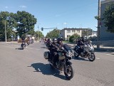 Kilkuset motocyklistów z całej Polski przejechało ulicami Skierniewic