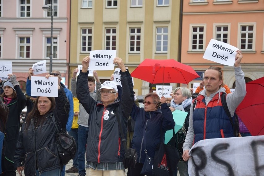 Protest "Mamy Dość we Wrocławiu"