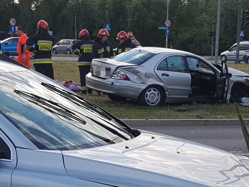 Groźny wypadek miał miejsce w środę około godziny 17.15 na...