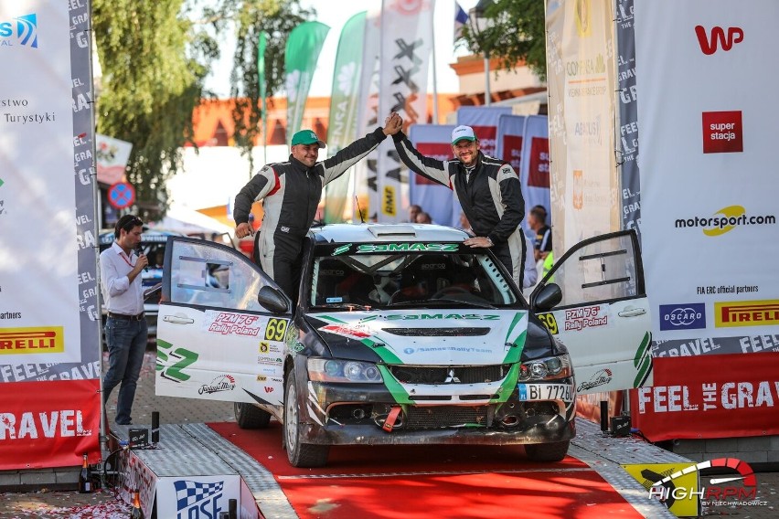 Załoga Samasz Rally Team na pudle w klasie Open N w Rajdowych Samochodowych Mistrzostwach Polski