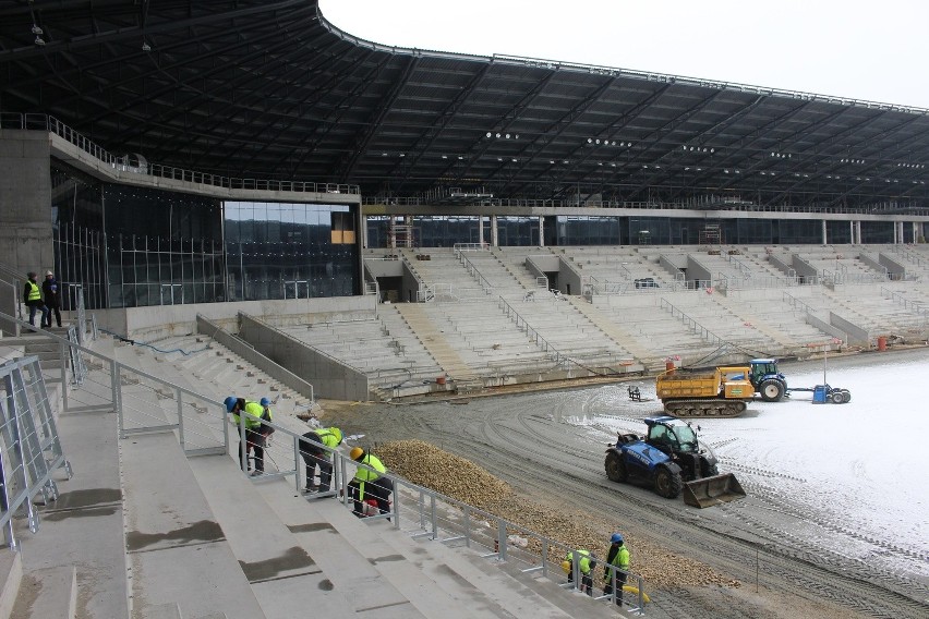 Budowa Stadionu Miejskiego w Tychach