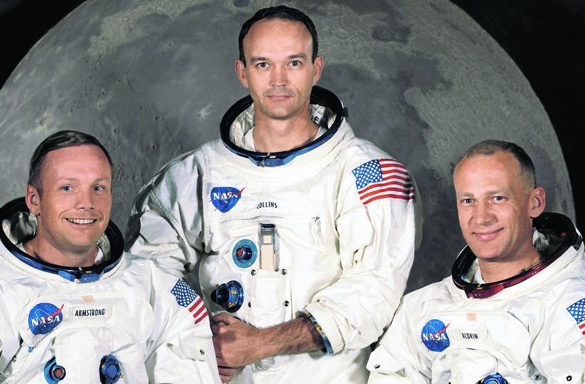 Neil Armstrong, Michael Collins i i Edwin Aldrin