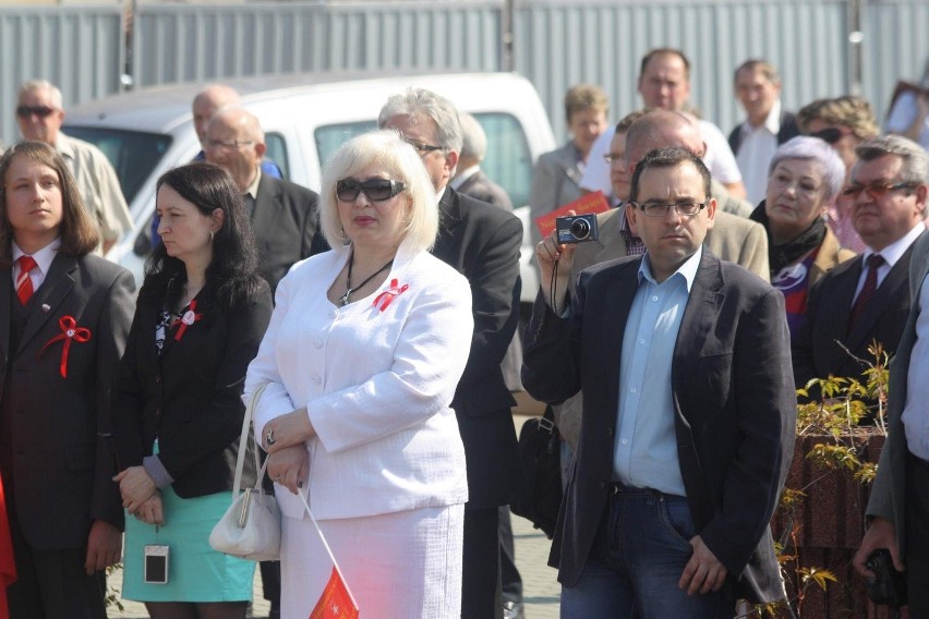 Demonstracja 1 Maja w Dąbrowie Górniczej