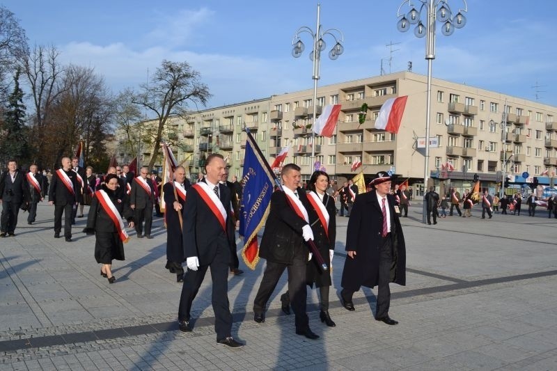 Częstochowa. Marsz Niepodległości środowisk prawicowych