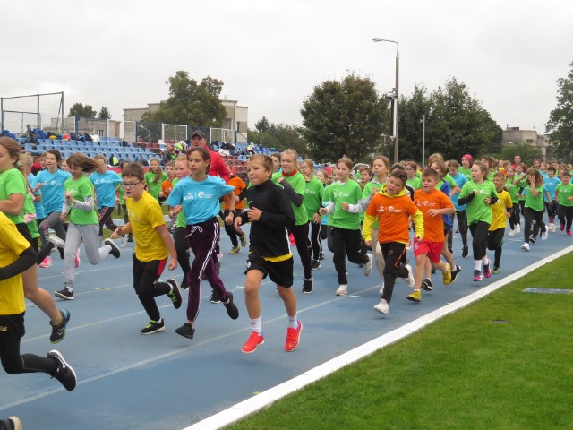 W środę, 22 września w Brodnicy zorganizowano warsztaty lekkoatletyczne w Brodnicy w ramach projektu "Orlen - z podwórka na bieżnię"